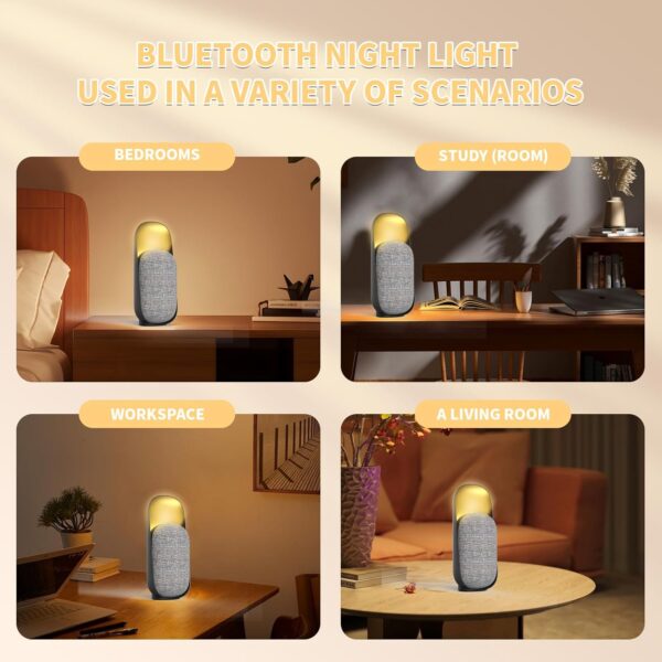 3-in-1 Bluetooth Speaker, Night Light, and Sleeping Machine