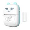 Mini Thermal Printer Wireless BT Label Photo Memo Wrong Question Printing Tag Bluetooth Ink-free Printer USB Cable Portable