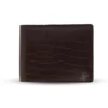 Crocodile bifold slim wallet