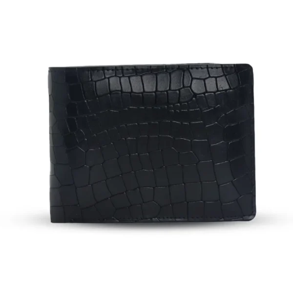 Crocodile bifold slim wallet