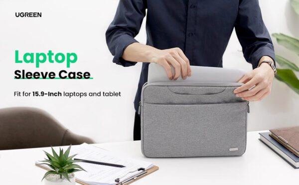 UGREEN 30325 Laptop Bag 15''-15.9'' (Gray)#LP437