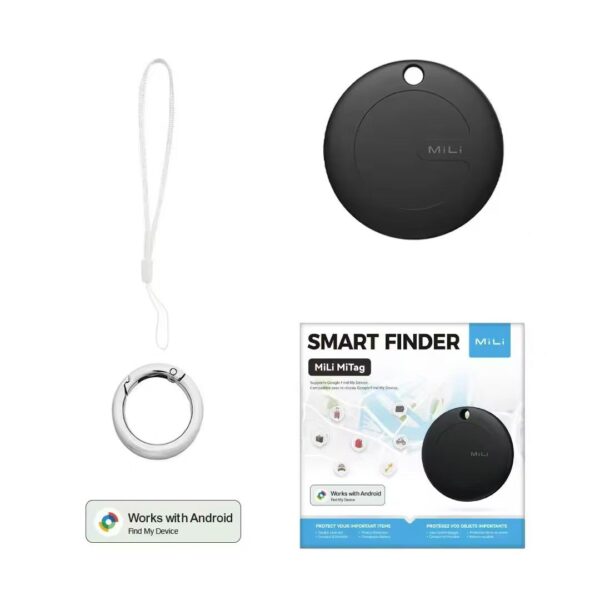 MiLi MiTag Android Location Tracker Device – Compatible with Google’s Find My Device