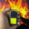 Waterproof Dual Arc Plasma Lighter - Outdoor Camping Lighter for Men Women With Led Light, 3 Lighting Modes COB Lamp, Type-C Rechargeable Electric Windproof E Lighter (Black)