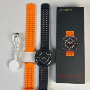 GT7 ULTRA MAX Smart Watch with Two 2 Straps Band Wireless Charging