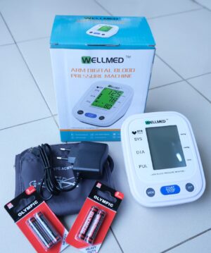 Wellmed Arm Digital Blood Pressure Monitor BP Machine