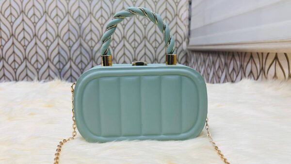IELGY women's high-end chain solid color box small square bag RM86