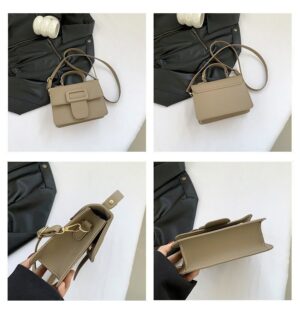 Vegan Leather Stone Pattern Hand Bag Women Shoulder Messenger Bags Luxury Purses and Handbags Ladies RM107