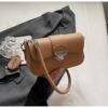 Simple and modern solid color shoulder bag for women RM65