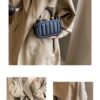 IELGY women's high-end chain solid color box small square bag RM86
