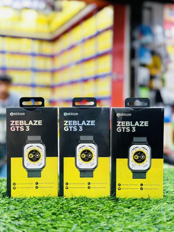 Zeblaze GTS 3 Calling Smartwatch (Black