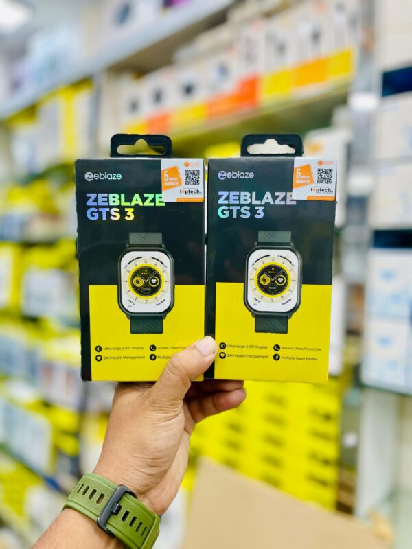 Zeblaze GTS 3 Calling Smartwatch (Black