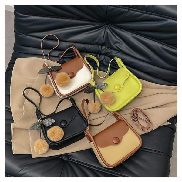 Compact Women’s PU Leather Shoulder & Crossbody Bag RM145