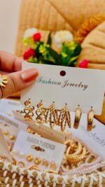 Earrings 3 Pairs Set – Elegant & Versatile