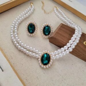 image-1757844955172-335814606 Vintage Elegance: Exquisite Double-Layer Pearl Necklace