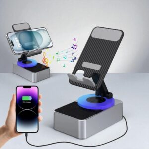 WYS-2301BT 3-in-1 Bluetooth Speaker with Phone Stand & Power Bank